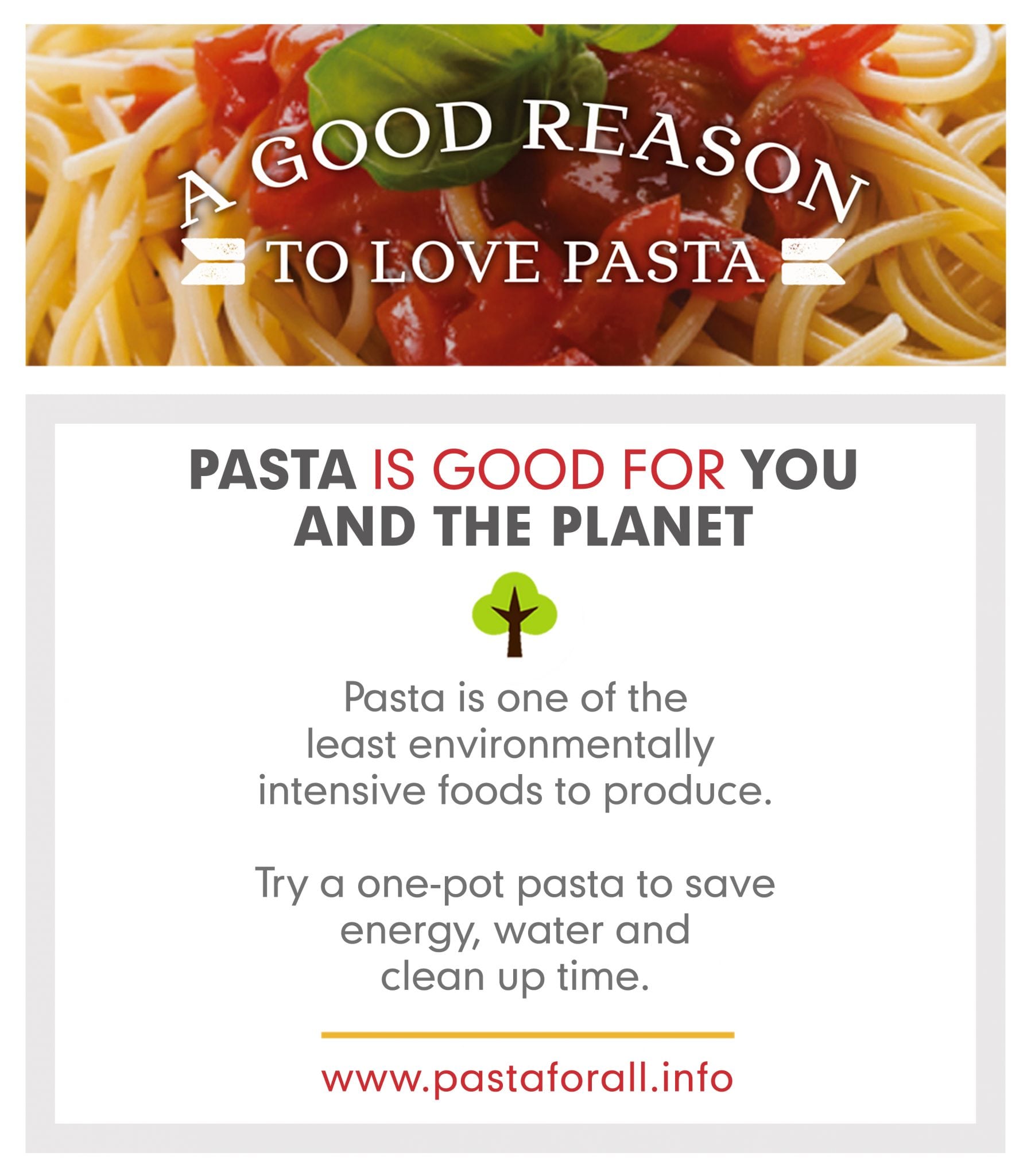 Pasta Is Good For You And Good For The Planet