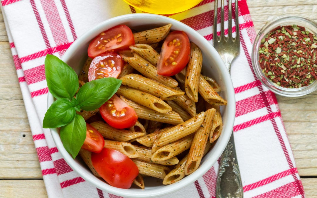 3 good and healthy recipes with whole grain pasta